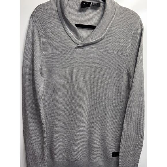 Armani Exchange - Gray Sweater, Size Large - Picture 1 of 6